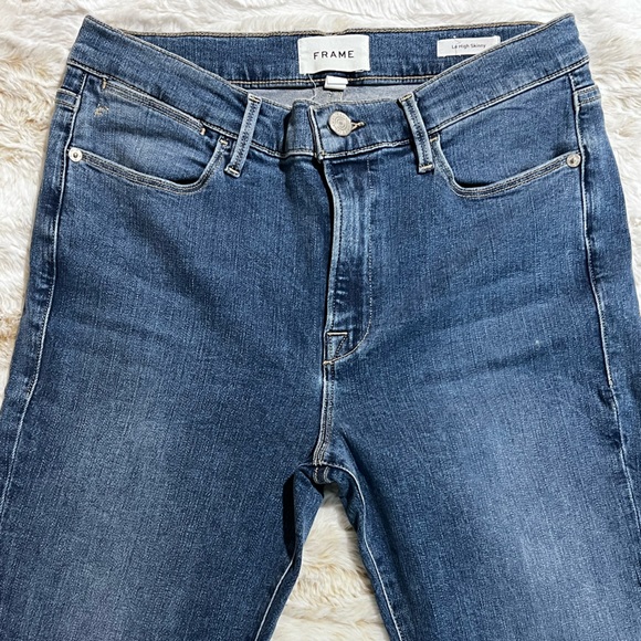 EUC Frame le high skinny jeans, size 30 - Picture 5 of 7